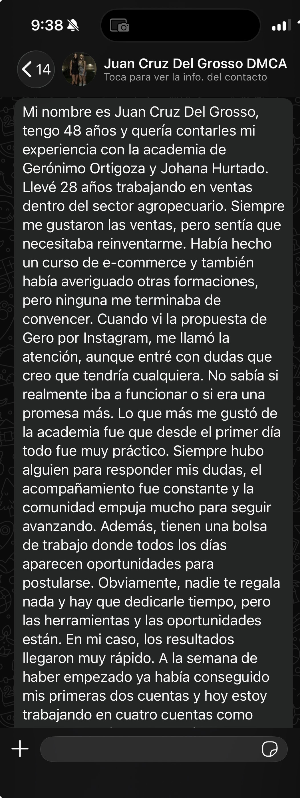 Testimonio 19