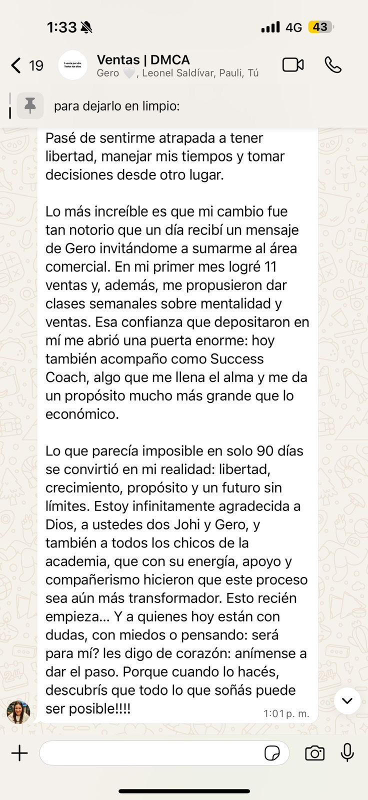 Testimonio 27